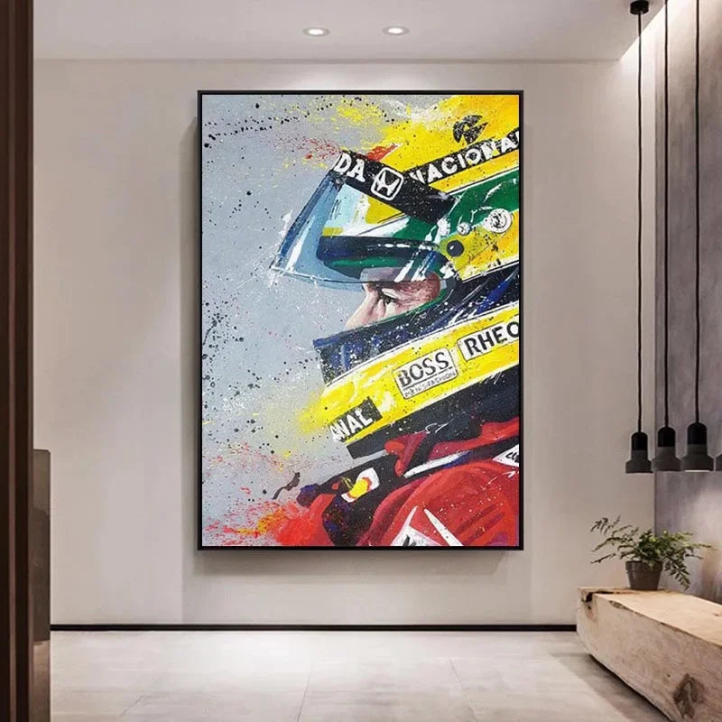 Ayrton Senna Quadro