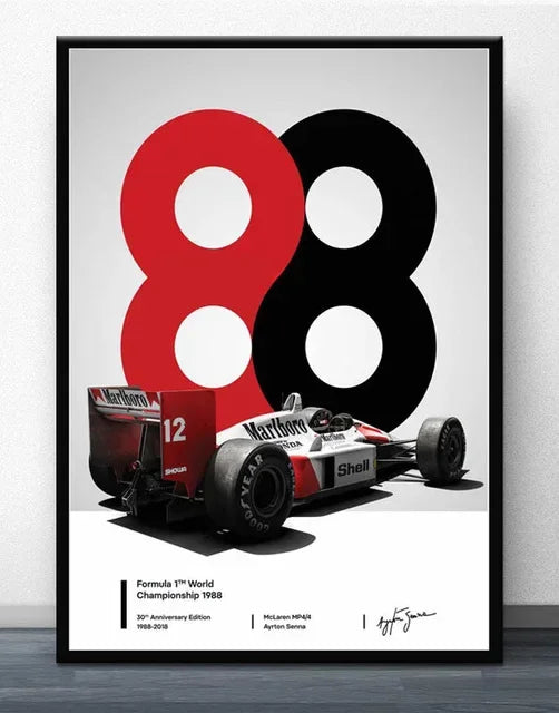 Ayrton Senna Quadro