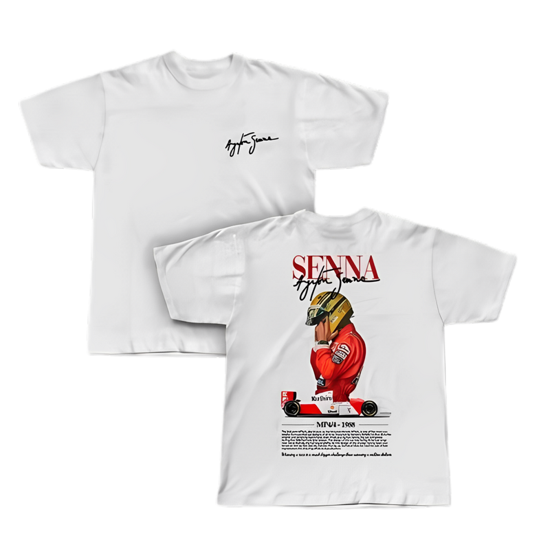 Camiseta Ayrton Senna