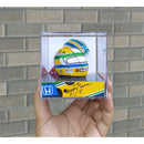 Diorama Capacete Ayrton S.