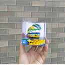 Diorama Capacete Ayrton S.