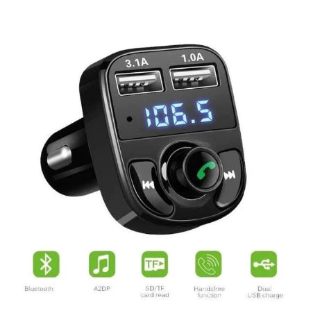 Adaptador - Carregador e Bluetooth (FM)