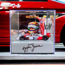 Diorama Acrílico Ayrton Senna
